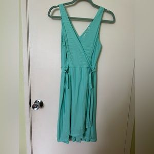 Qi Clothing Mint Green Wrap Dress